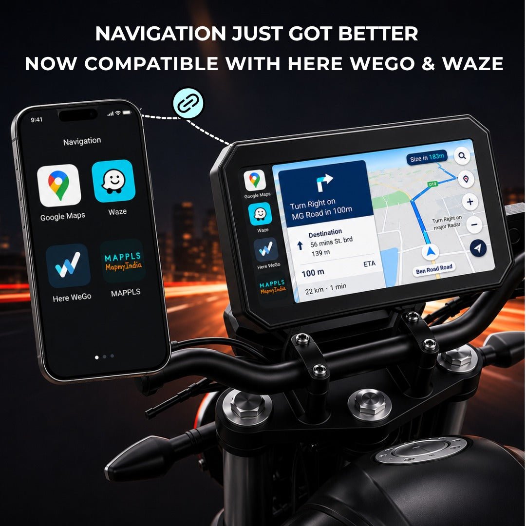 ADS Rover 3.0 Pro - 5" Motorcycle CarPlay - ADS Shop