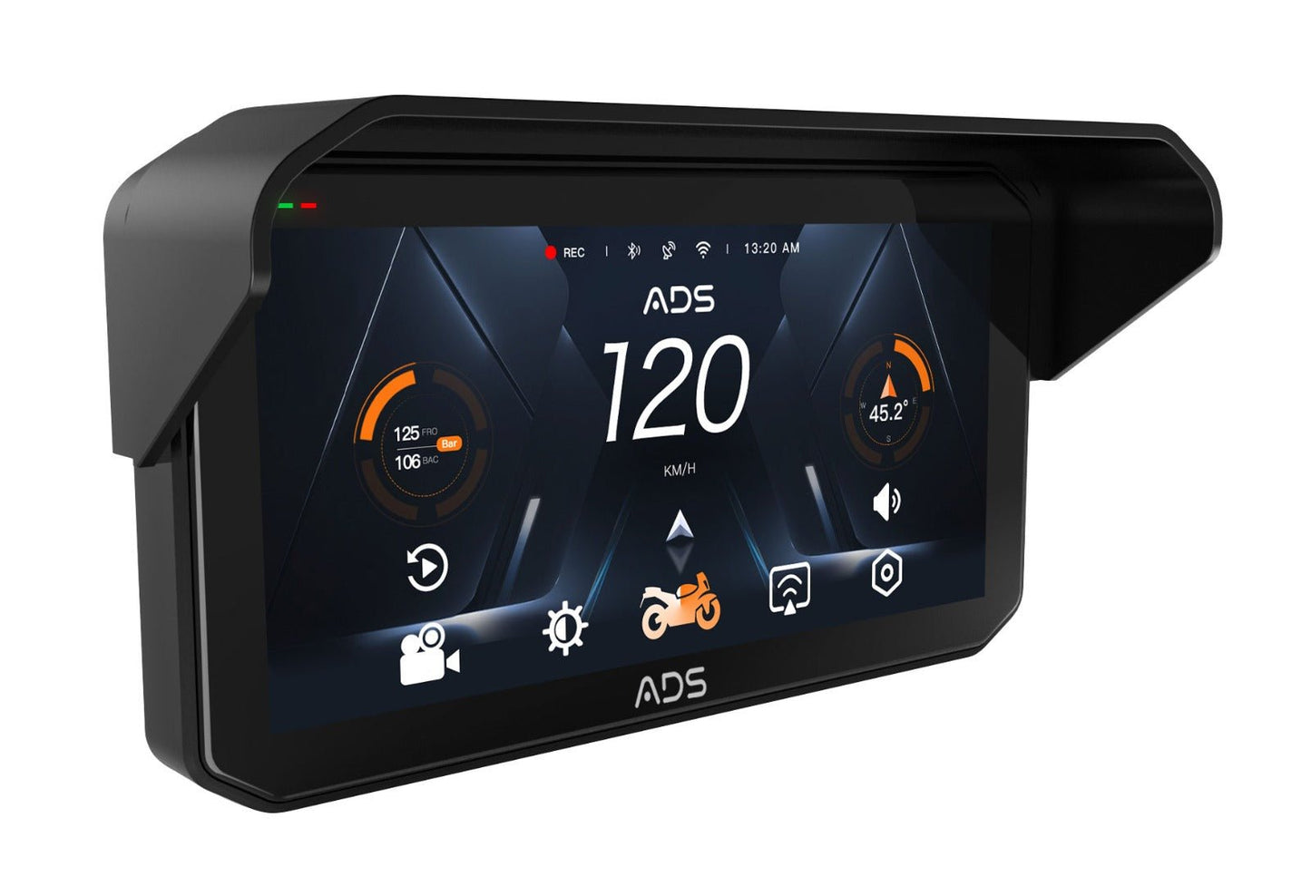 ADS ROVER Pro 6.25” Motorcycle CarPlay & Android Auto Display - ADS Shop