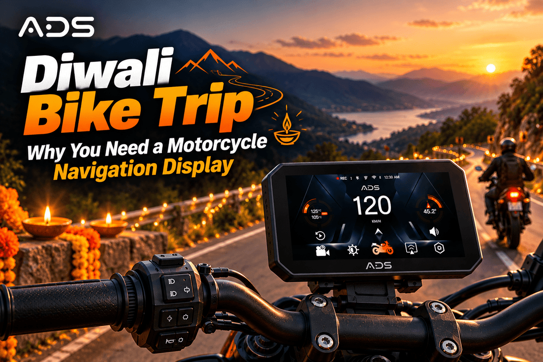 Diwali Bike Trip: Why You Need a Motorcycle Navigation Display | ADS - ADS Shop
