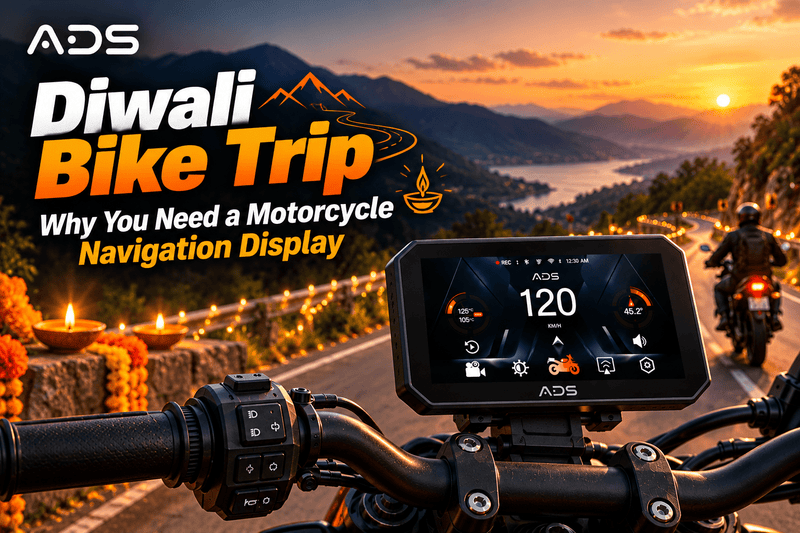 Diwali Bike Trip: Why You Need a Motorcycle Navigation Display | ADS - ADS Shop