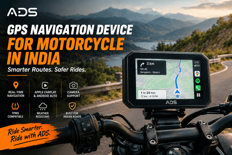 GPS Navigation Device for Motorcycle in India: A Smarter Way to Ride - ADS Shop