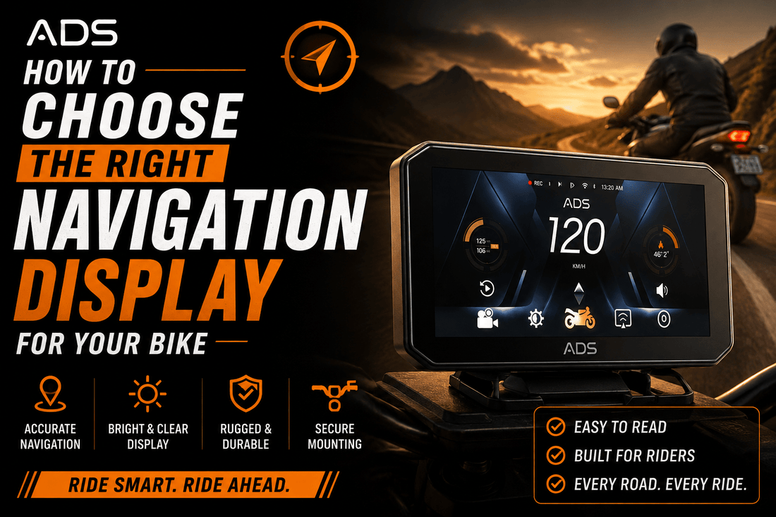How to Choose the Right Navigation Display for Your Bike - ADS Shop