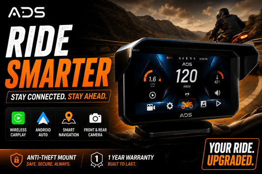 Smart Bike Accessories in India: How Navigation Displays Are Changing the Ride - ADS Shop