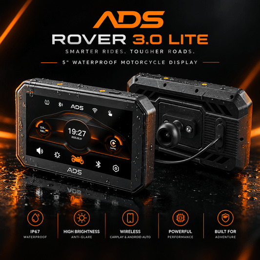 ADS Rover 3.0 Lite - 5-inch Only Carplay,Andriod Auto & TPMS - ADS Shop