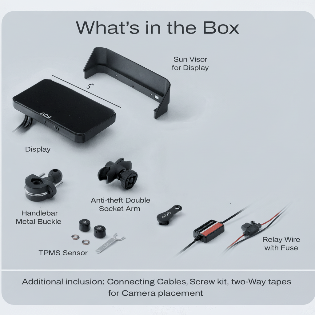 ADS Rover Lite - 5" Motorcycle CarPlay - ADS Shop