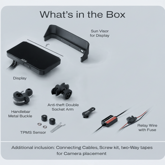 ADS Rover Lite - 5" Motorcycle CarPlay - ADS Shop