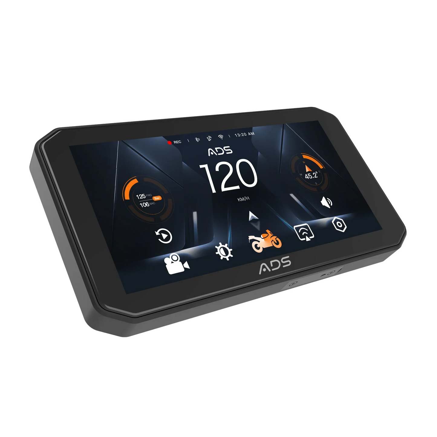 ADS ROVER Pro 6.25” Motorcycle CarPlay & Android Auto Display - ADS Shop