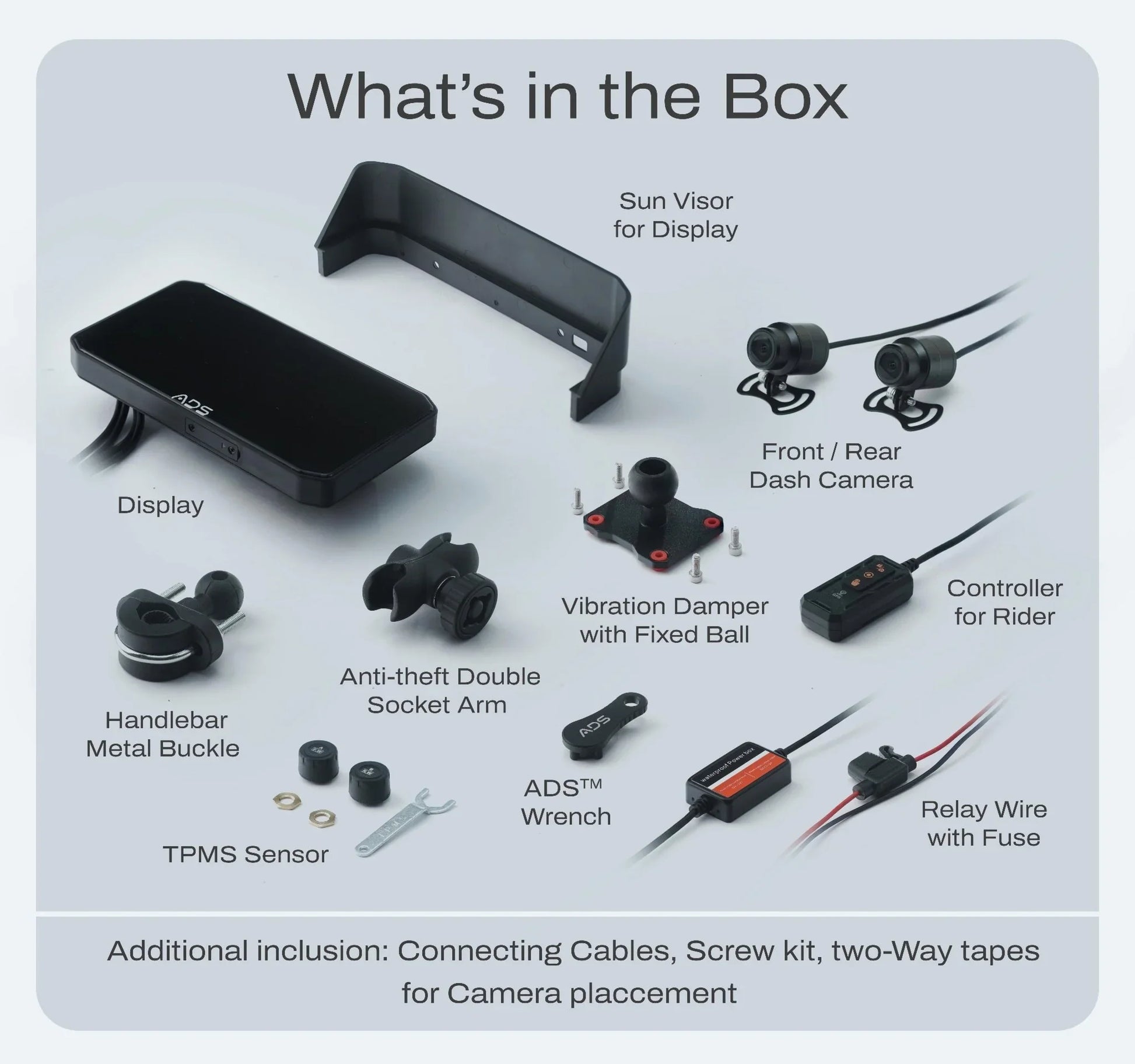 ADS ROVER Pro 6.25” Motorcycle CarPlay & Android Auto Display - ADS Shop