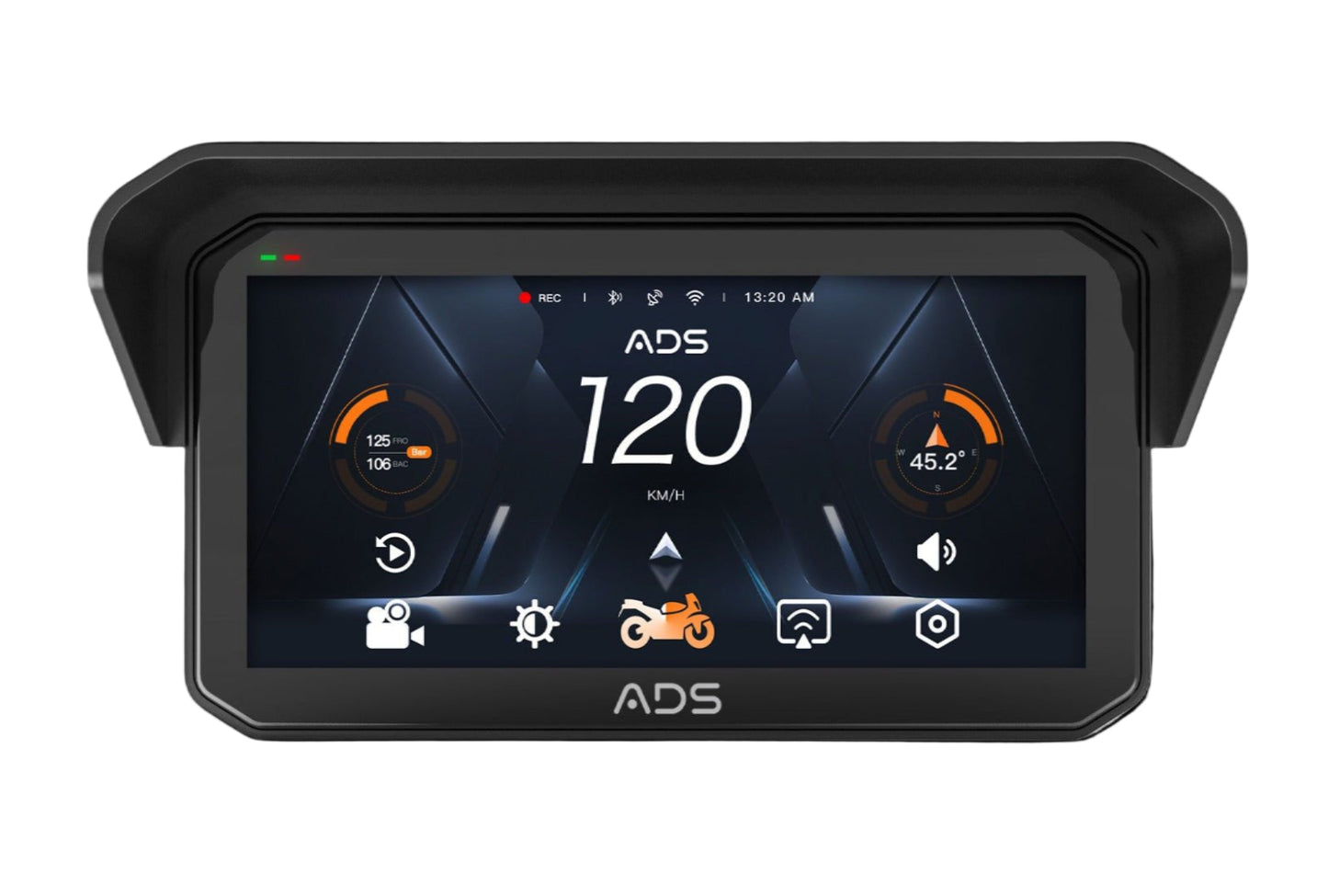 ADS ROVER Pro 6.25” Motorcycle CarPlay & Android Auto Display - ADS Shop